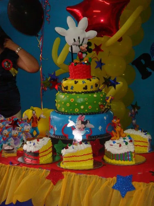 Pasteleria Padilla: Mickey Mouse ClubHouse, Piezas Separadas