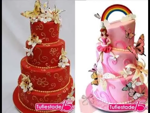 pasteles de 15 años - YouTube