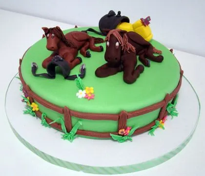 Tortas de cumpleaños decorada con imagen caballos - Imagui Tortas de cumpleaños decorada con imagen caballos - Imagui