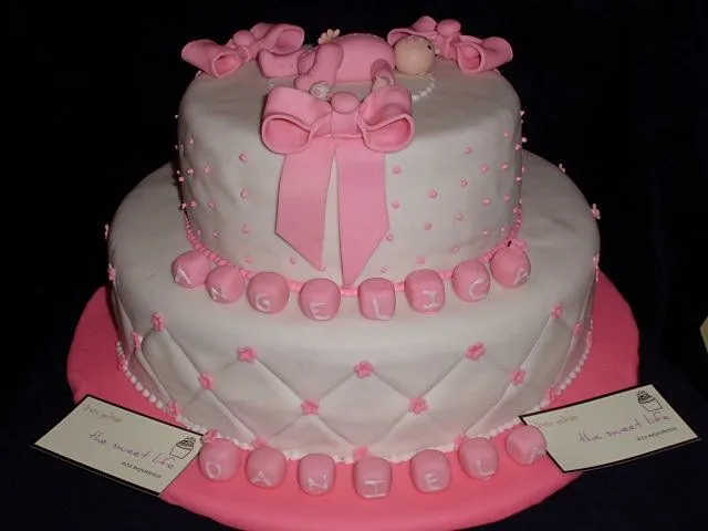 Pasteles de baby shower de fondant para niña - Imagui Pasteles de baby shower de fondant para niña - Imagui