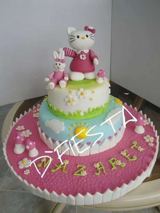 PASTELES D FIESTA: PASTEL HELLO KITTY PASTELES D FIESTA: PASTEL HELLO KITTY