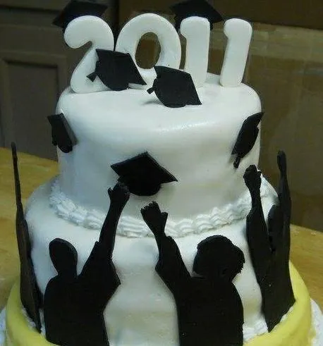 Pasteles de fondant para graduación - Imagui