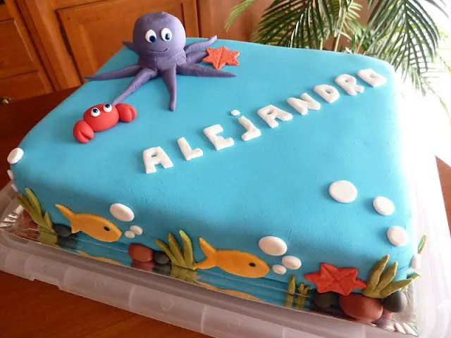 Pasteles de fondant para niños - Imagui