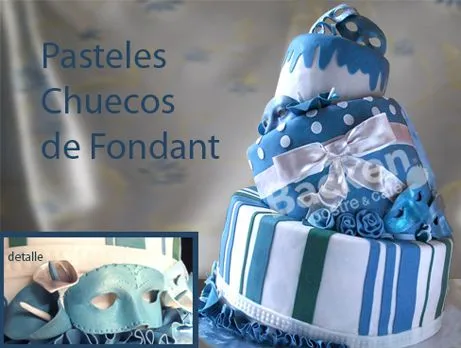 Pasteles de Fondant, Pasteles Fondant, Pasteleria Fondant