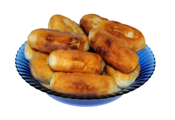 Pasteles fritos - un plato tradicional ruso — Foto stock ... Pasteles fritos - un plato tradicional ruso — Foto stock ...