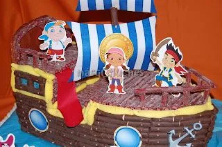 Pasteles de jake y los piratas de nunca jamas - Imagui