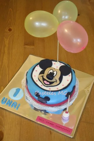 Pasteles MG: Tarta Mickey Mouse.