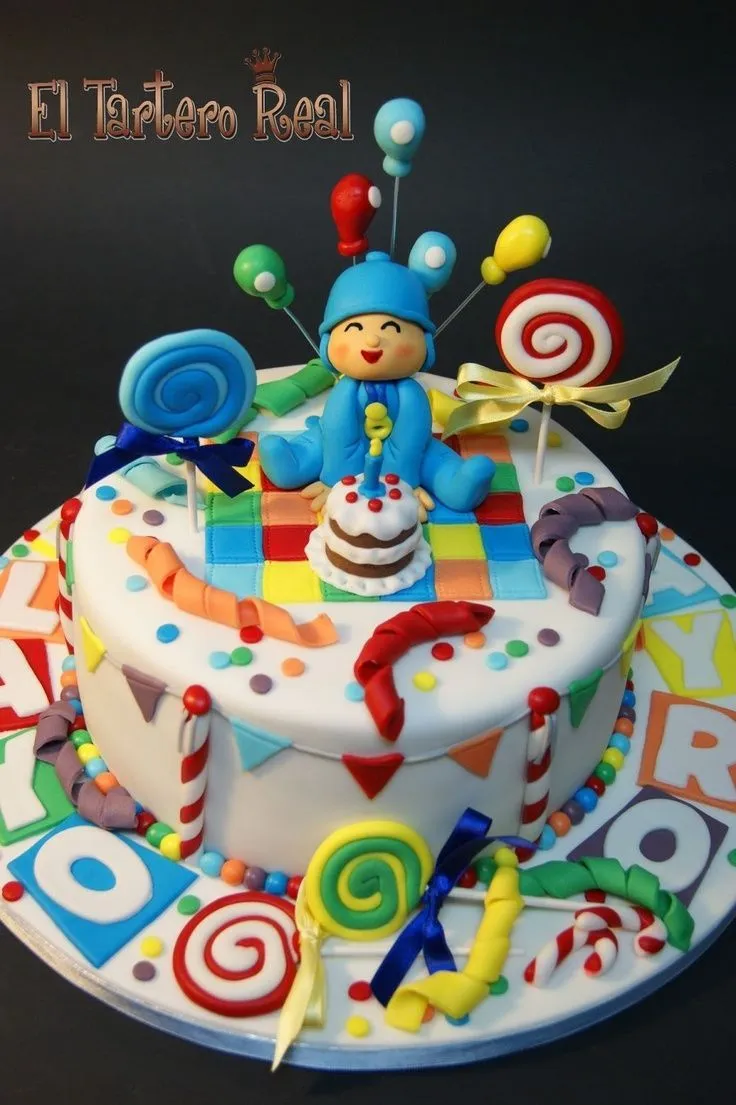 pasteles de pocoyo - Buscar con Google | Celebraciones | Pinterest ...