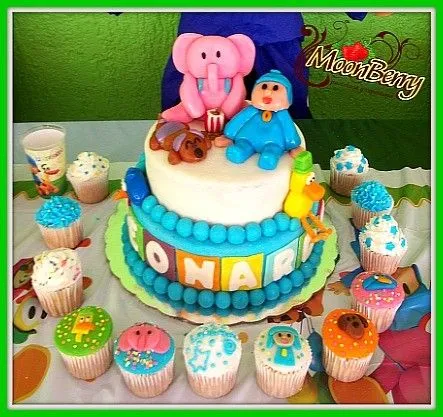 Pastelería MoonBerry - pasteles - PASTEL POCOYO