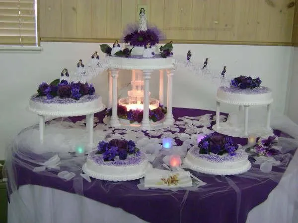 pastel de quinceañera