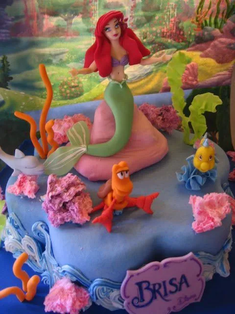 Tarta de Ariel, La Sirenita - Imagui