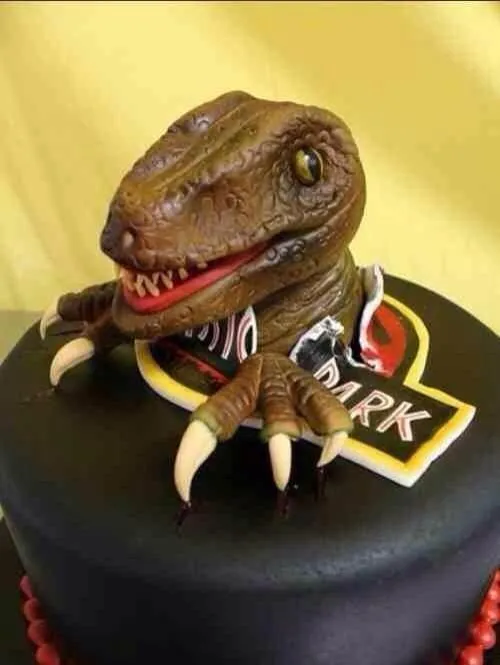 Pasteles, tartas y cupcakes de Dinosaurios on Pinterest | Dinosaur ...