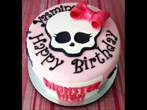 pasteles y tortas de monster high - YouTube