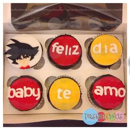 pastelicious #cupcakes #goku #loversday #panques #sanvalentin ...