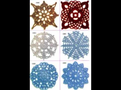 Pastillas triangulares tejidas a crochet - Youtube Downloader mp3