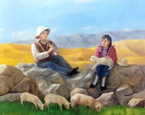 Pastorcitos de Yavi MATIAS del Rey - Artelista.com