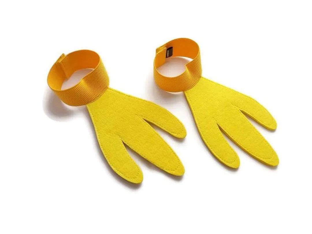 Patas de pollo Patas de pájaro Pieza de disfraz amarillo - Etsy México