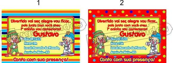 Patati Patatá convite aniversário | Marga Brindes | Elo7 Patati Patatá convite aniversário | Marga Brindes | Elo7
