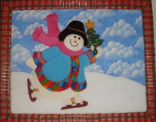 Patchwork sin aguja navideño con sus respectivos moldes - Imagui Patchwork sin aguja navideño con sus respectivos moldes - Imagui