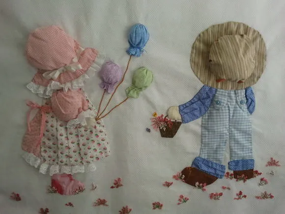 Mantita de patchwork para bebé - Imagui