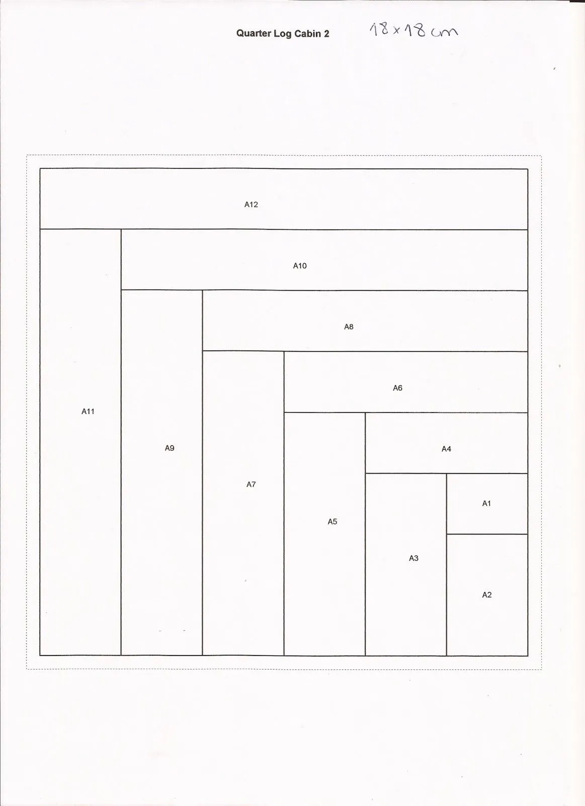 Patchwork en Casa - Anna&Patchwork: Bloque de la Semana: Quarter ...