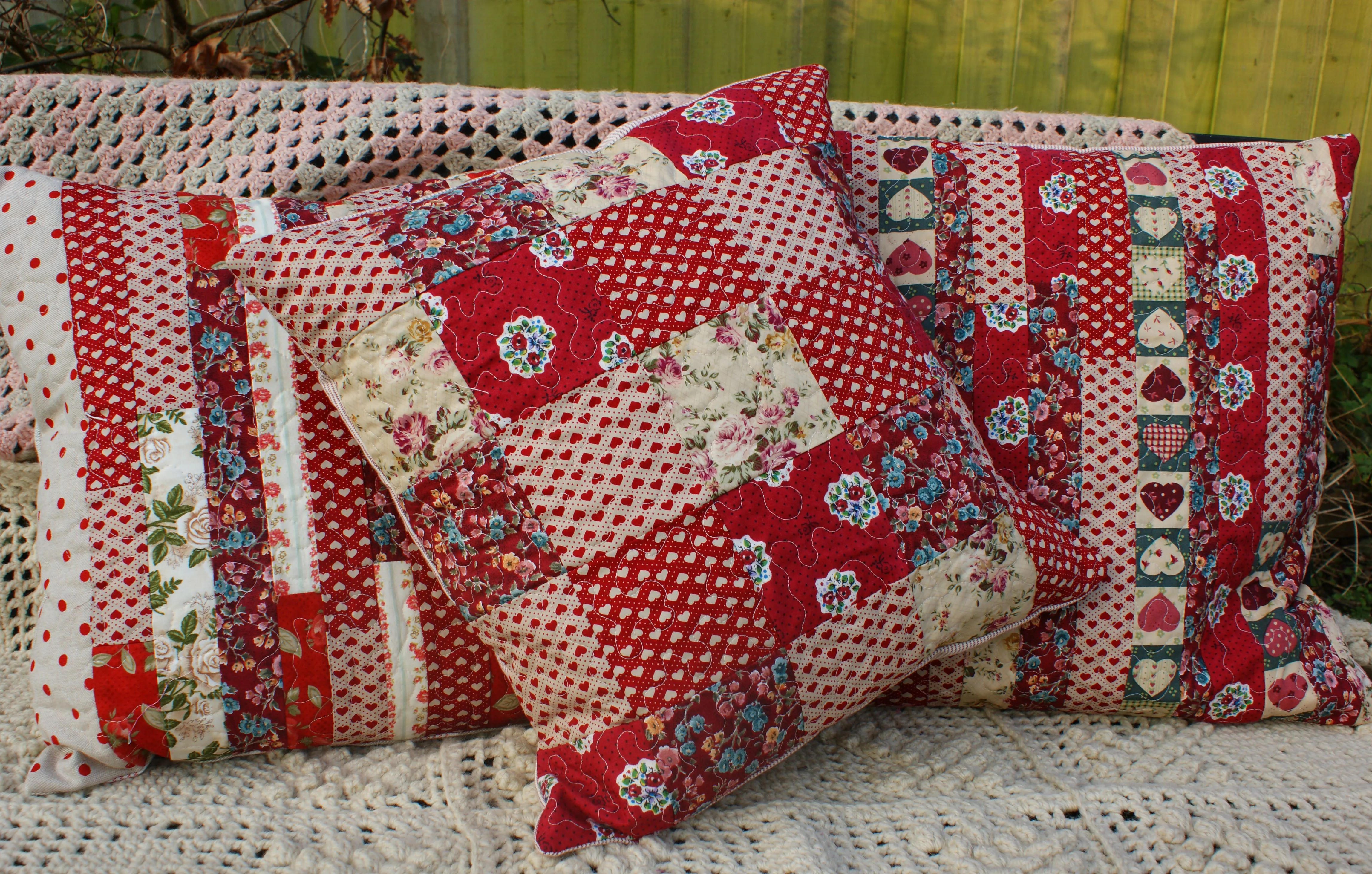 patchwork cushion | Adaliza