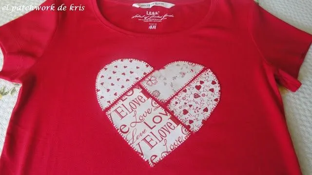 EL PATCHWORK DE KRIS: CAMISETAS | Camisetas patchwork | Pinterest