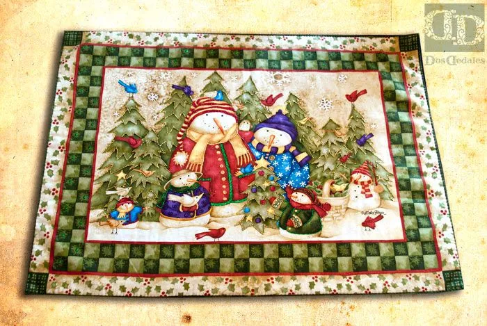 Patchwork de Navidad | DosDedales Patchwork