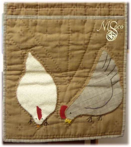 Patchwork Soco: El halcón y la gallina