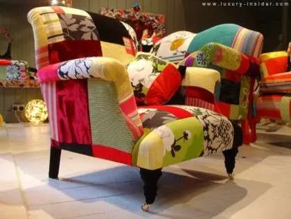 patchwork sofa