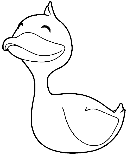 Patito de hule para colorear - Imagui