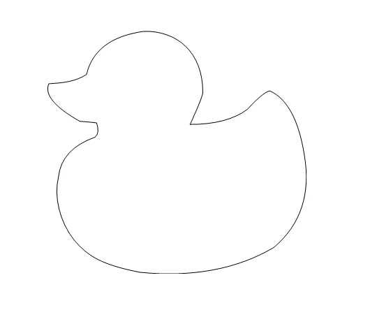 Silueta pato - Imagui
