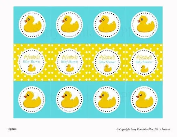 Invitaciónes para baby shower con patitos - Imagui