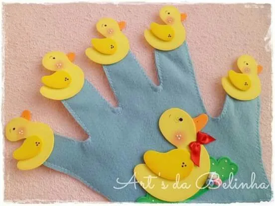 Patitos | Gomma crepla - goma eva - foami - fomi | Pinterest