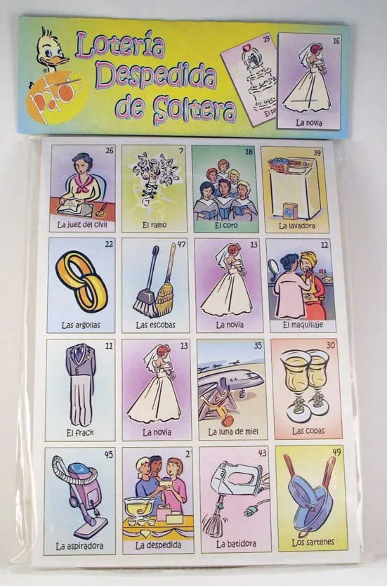 Loteria de despedida de soltera para imprimir gratis - Imagui