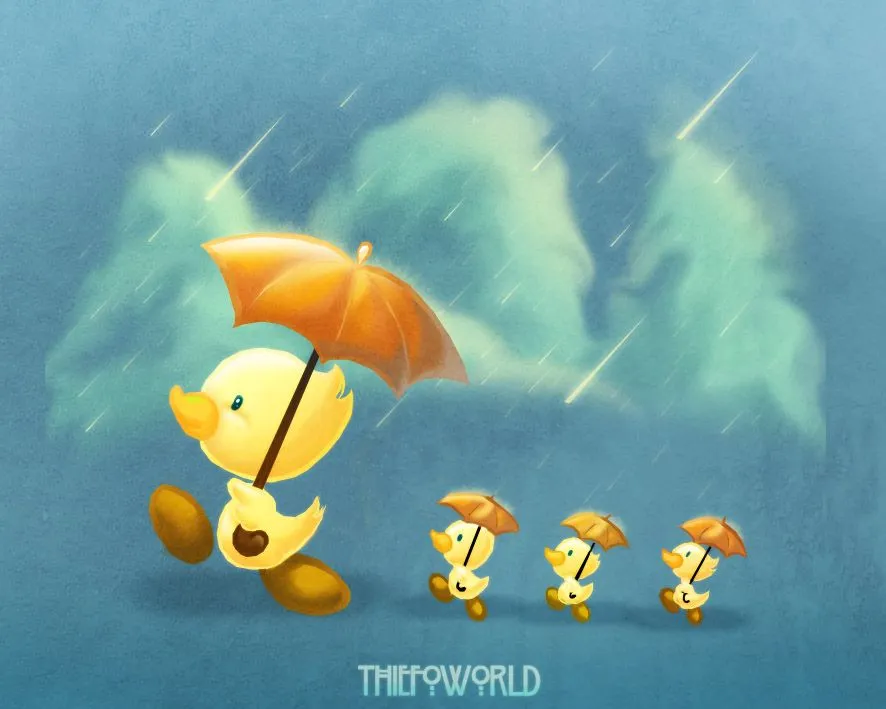 pato and patitos by Thiefoworld on DeviantArt