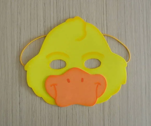 Mascaras de pato en foamy - Imagui
