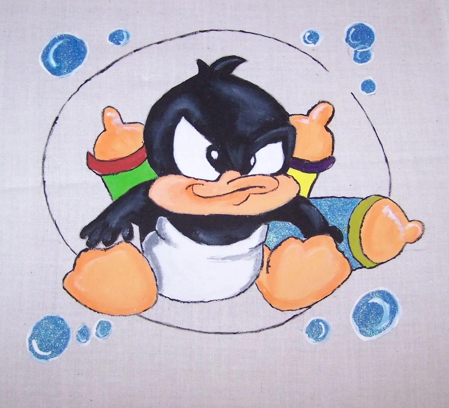 CESTA DE COSTURA: PATO LUCAS