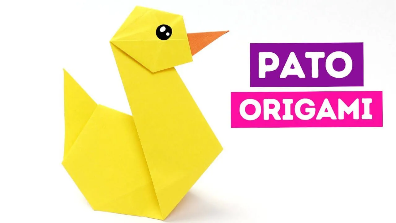 Cómo hacer un PATO de origami paso a paso - Manualidades Play Cómo hacer un PATO de origami paso a paso - Manualidades Play
