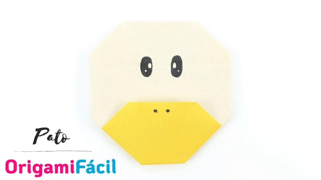 Cómo hacer un PATO de papel fácil - Papiroflexia infantil - Origami Fácil Cómo hacer un PATO de papel fácil - Papiroflexia infantil - Origami Fácil
