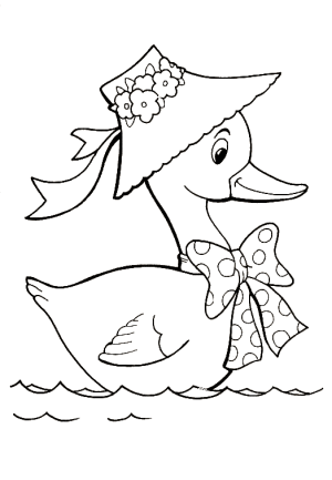 Pato para pintar