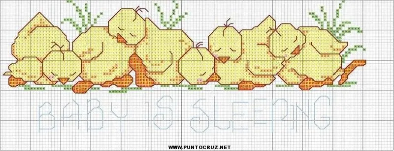 Patos en punto de cruz | Punto de cruz - Colección de patrones ...