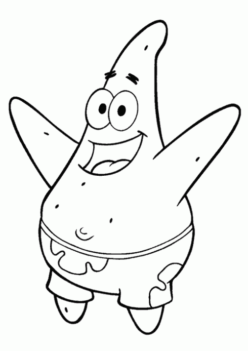 Dibujo de patricio estrella para colorear - Imagui Dibujo de patricio estrella para colorear - Imagui