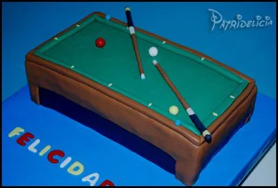 Patridelicia: Tarta mesa de billar francés