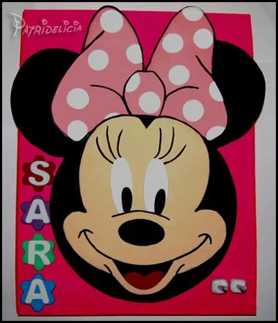 Patridelicia: Tarta Minnie Mouse