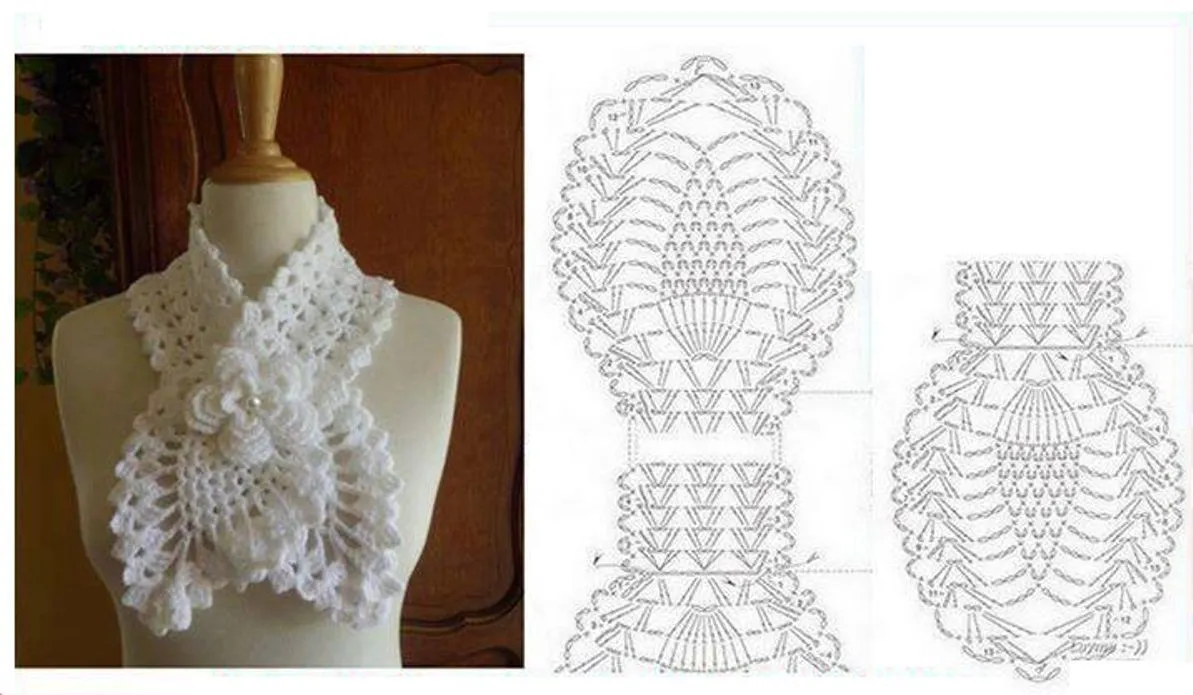 Patrón #562: Bufanda o Cuello a Crochet ~ CTejidas [Crochet y Dos ... Patrón #562: Bufanda o Cuello a Crochet ~ CTejidas [Crochet y Dos ...