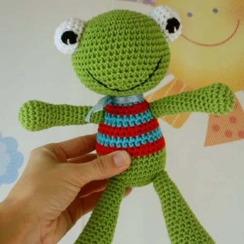 Patrón amigurumi ranita felix en crochet | Crochet Amigurumi ... Patrón amigurumi ranita felix en crochet | Crochet Amigurumi ...