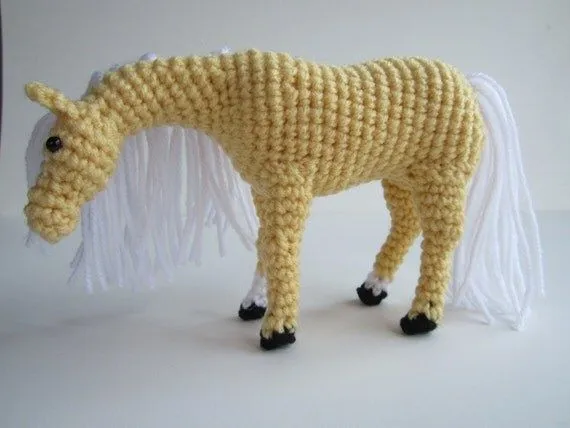 Patrón de caballo PDF ganchillo Crochet por ntuckercreations Patrón de caballo PDF ganchillo Crochet por ntuckercreations