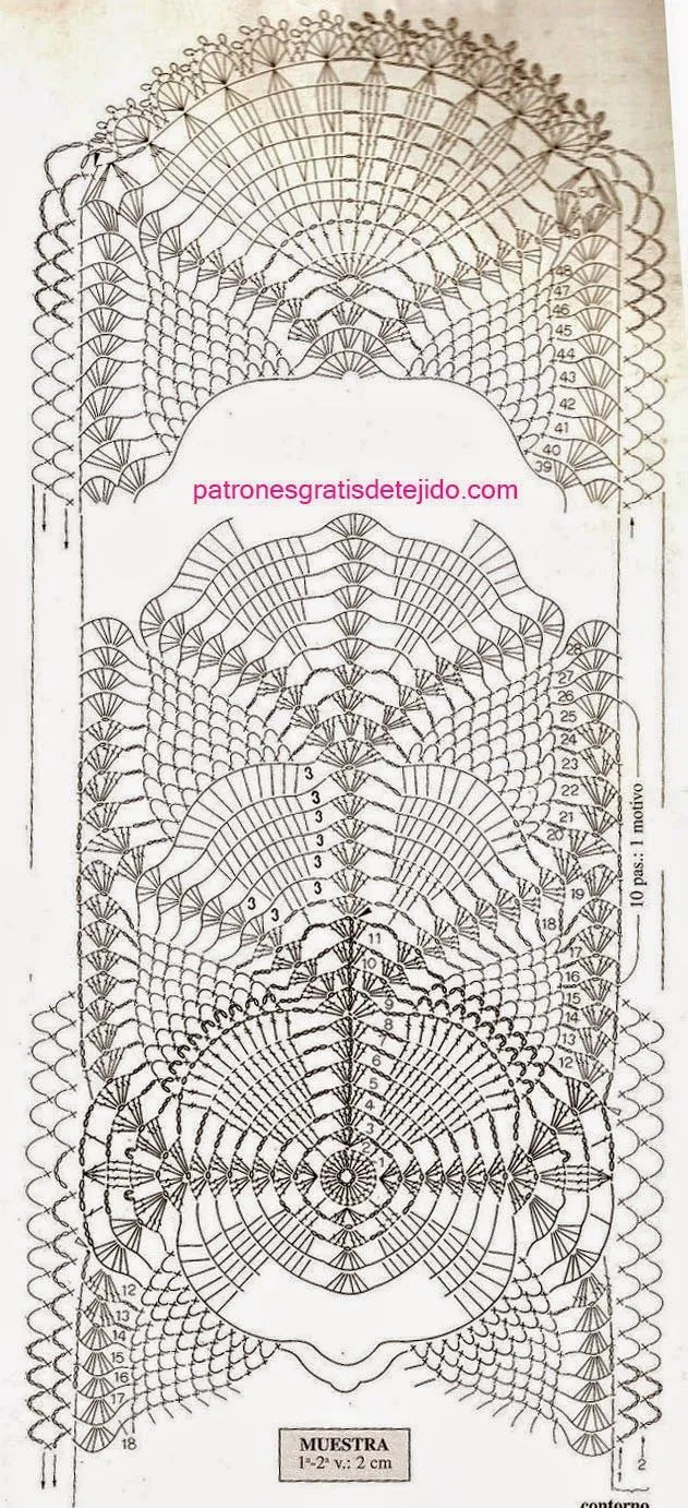 Patrón de camino de mesa tejido al crochet | Crochet y Dos agujas | Patrones, Caminos de mesa tejidos, Patrón de camino de mesa Patrón de camino de mesa tejido al crochet | Crochet y Dos agujas | Patrones, Caminos de mesa tejidos, Patrón de camino de mesa