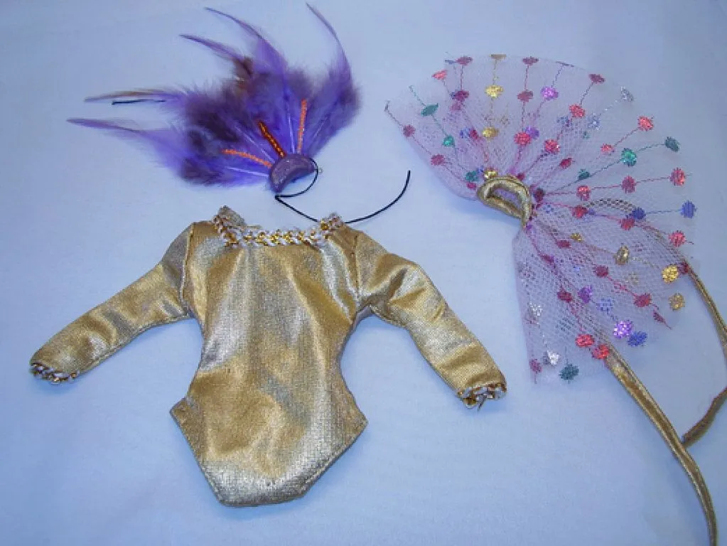 Patron de carnaval para Barbie | Aprender manualidades es facilisimo.